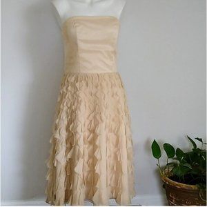 White House Black Market Strapless Dress